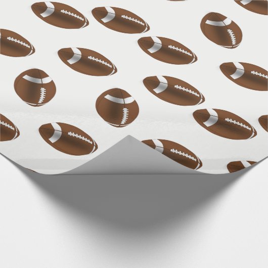 Fußball Geschenkpapier (Ecke)