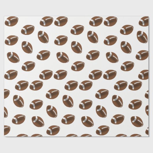 Fußball Geschenkpapier (Flach)