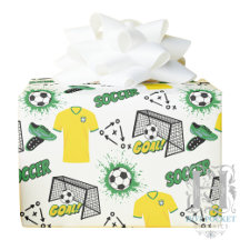 Fußball Geschenkpapier