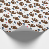 Fußball Geschenkpapier (Ecke)