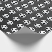 Fußball Geschenkpapier (Ecke)