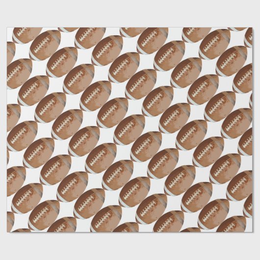 Fußball Geschenkpapier (Flach)