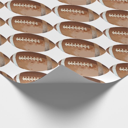 Fußball Geschenkpapier (Ecke)