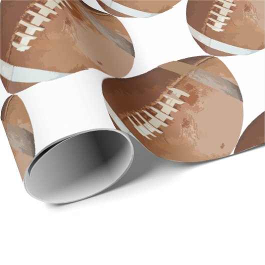 Fußball Geschenkpapier (Rolleneckpunkt)