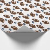 Fußball Geschenkpapier (Ecke)