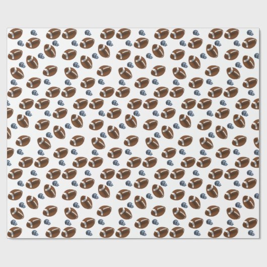 Fußball Geschenkpapier (Flach)