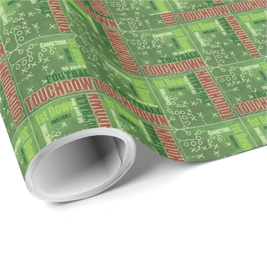 Fußball Geschenkpapier (Rolleneckpunkt)