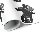 Fußball Geschenkpapier (Rolleneckpunkt)