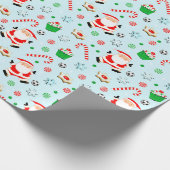 Fußball Geschenkpapier (Ecke)