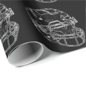 Fußball Geschenkpapier (Rolleneckpunkt)