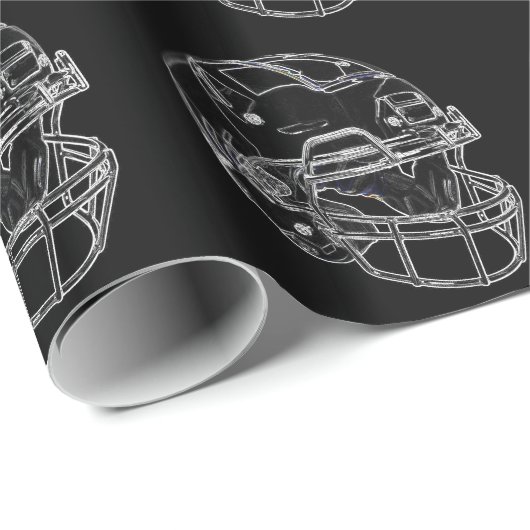 Fußball Geschenkpapier (Rolleneckpunkt)