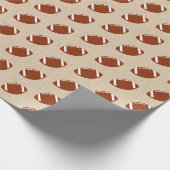 Fußball Geschenkpapier (Ecke)