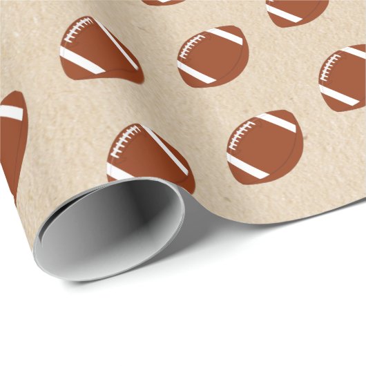 Fußball Geschenkpapier (Rolleneckpunkt)