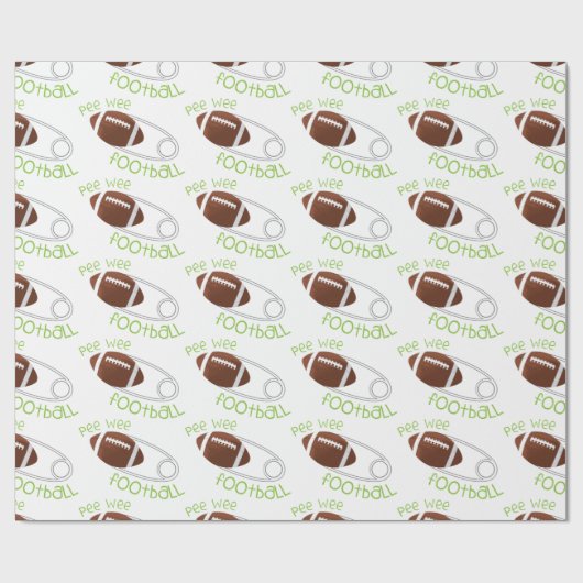 Fußball Geschenkpapier (Flach)