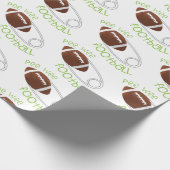 Fußball Geschenkpapier (Ecke)