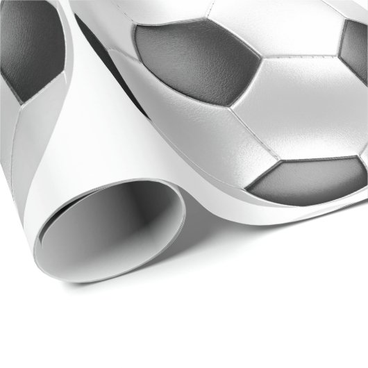 Fußball Geschenkpapier (Rolleneckpunkt)