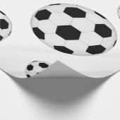 Fußball Geschenkpapier (Ecke)