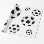 Fußball Geschenkpapier (Ungerollt)