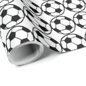 Fußball Geschenkpapier (Rolleneckpunkt)