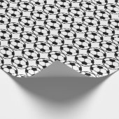 Fußball Geschenkpapier (Ecke)