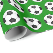 Fußball Geschenkpapier (Rolleneckpunkt)
