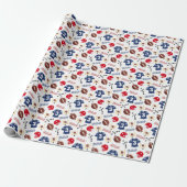 Fußball-Geschenkpapier Geschenkpapier (Ungerollt)