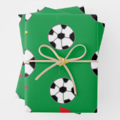 Fußball Geschenkpapier Set (Beispiel)