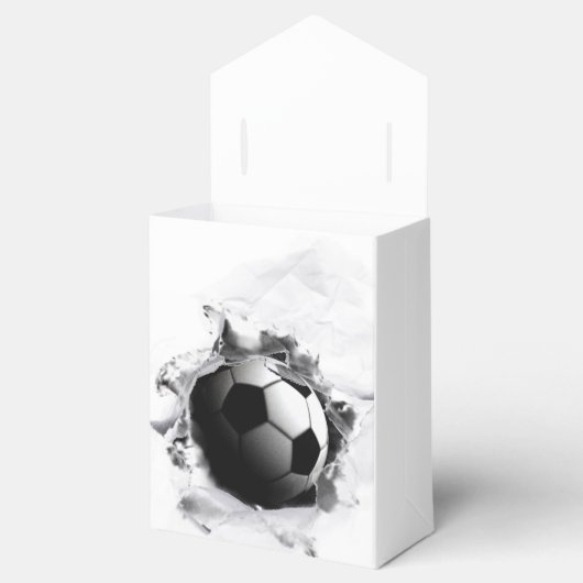 Fußball Geschenkschachtel (Geöffnet)
