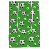 Fußball-Geschenktasche Mittlere Geschenktüte (Rückseite)
