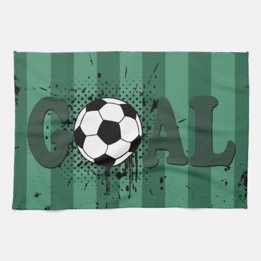 Fußball Geschirrtuch (Horizontal)