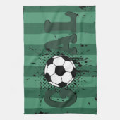 Fußball Geschirrtuch (Vertikal)