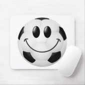 Fußball-Gesicht Mousepad (Mit Mouse)