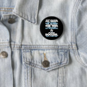 Fußball gespielt, nicht an einem D-Day Mädchen Lus Button (Beispiel)