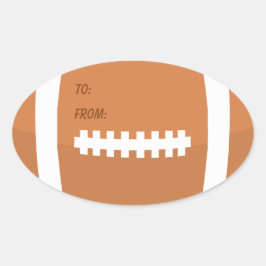 Fußball gestaltete Boys von 19 bis 19 Uhr Ovaler Aufkleber