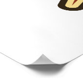 Fußball-Getränketeam Poster (Ecke)