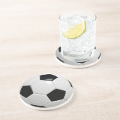 Fußball Getränkeuntersetzer (Seite)