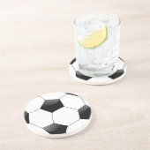 Fußball Getränkeuntersetzer (Seite)