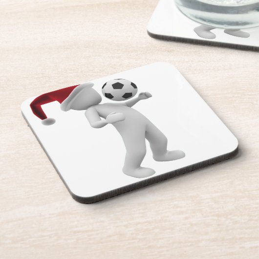 Fußball Getränkeuntersetzer (Linke Seite)