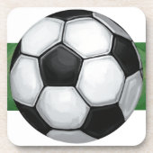 Fußball Getränkeuntersetzer (Vorderseite)