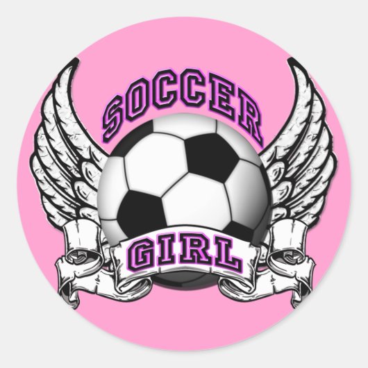 Fußball-Girl Tattoo Stickers (Vorderseite)