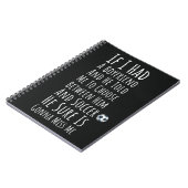 Fußball-Girls geben Geschenke für ihr Spielsportfu Notizblock (Linke Seite)