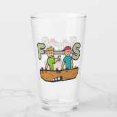 Fußball Glas (Rückseite)