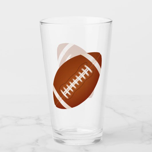 Fußball Glas (Vorderseite)