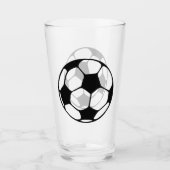 Fußball Glas (Vorderseite)