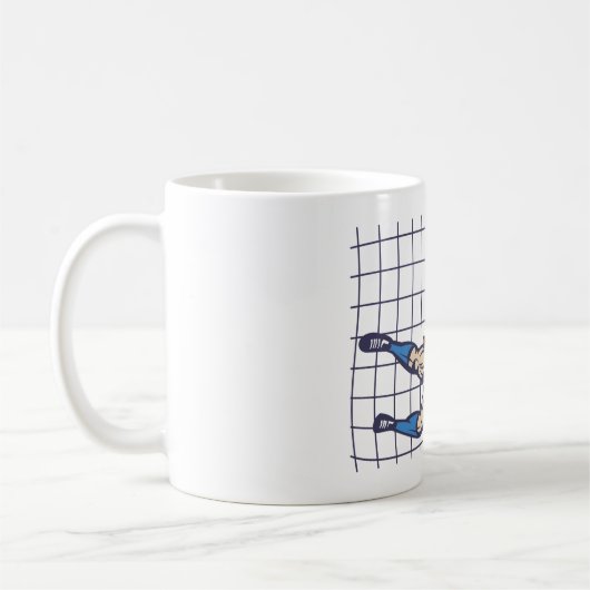 Fußball Goalie Kaffeetasse (Links)