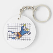 Fußball Goalie Schlüsselanhänger (Rückseite)