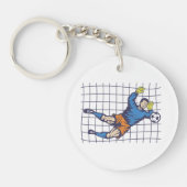 Fußball Goalie Schlüsselanhänger (Vorderseite)