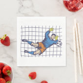 Fußball Goalie Serviette (Beispiel)