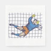 Fußball Goalie Serviette (Vorderseite)