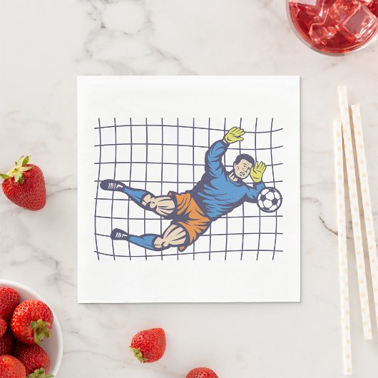 Fußball Goalie Serviette